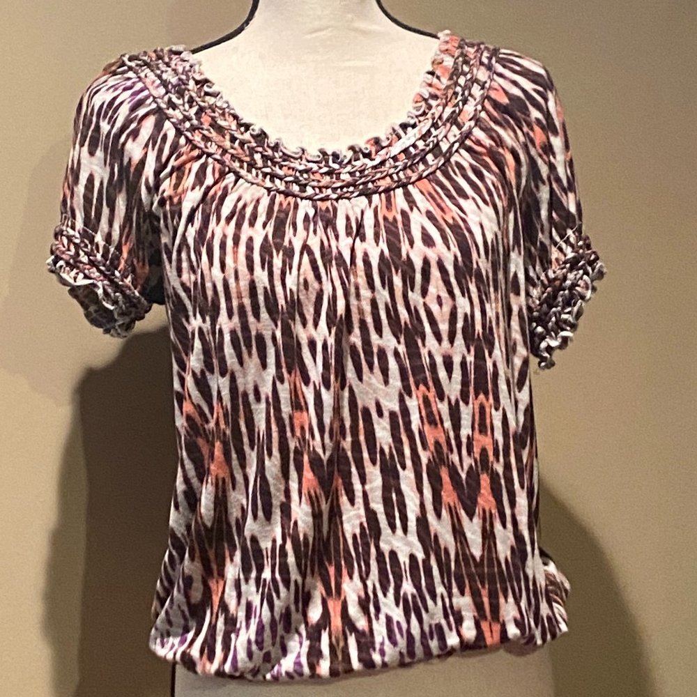 Animal Print Top